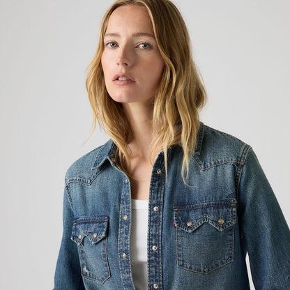 Thumbnail 4 - Levi's® Women's Heritage Western Sawtooth Shirt - 007WU0001