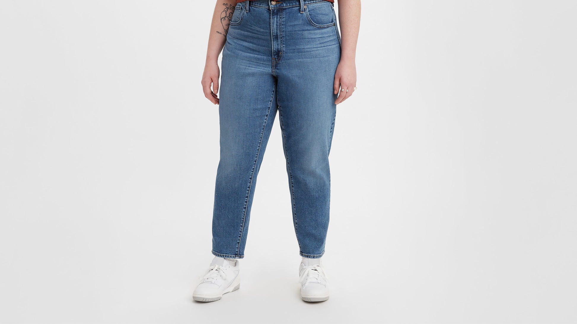 Levi's® Women's High-Waisted Mom Jeans (Plus Size)