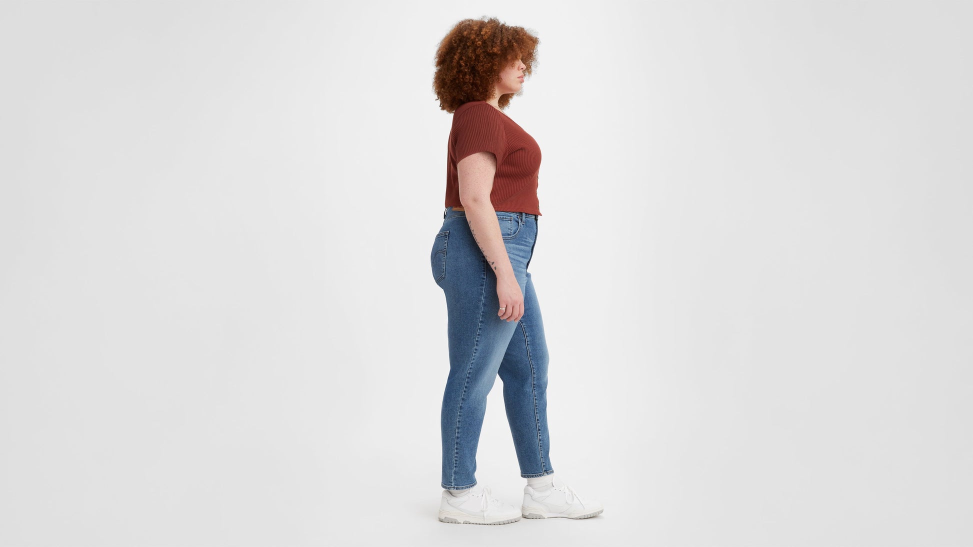 Levi's® Women's High-Waisted Mom Jeans (Plus Size)