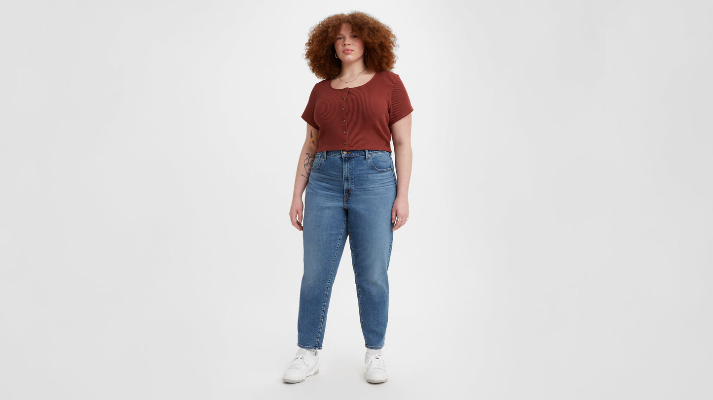 Levi's® Women's High-Waisted Mom Jeans (Plus Size)