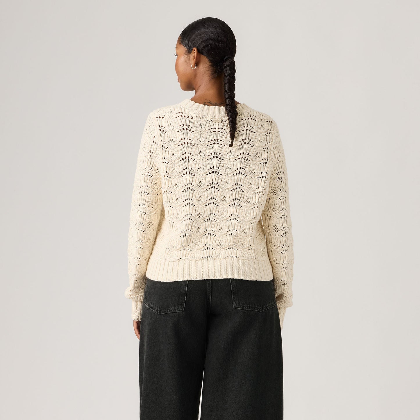 Levi's® Women's Hope Long-Sleeve Crochet Pullover
