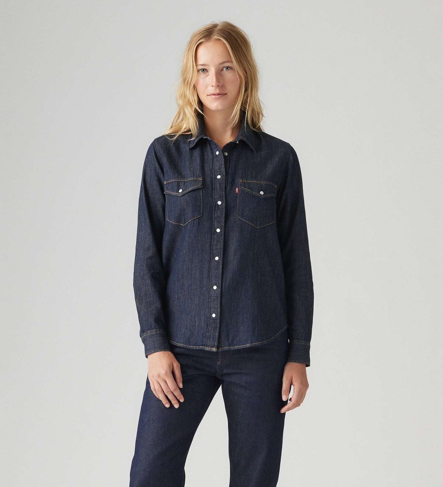 Main 3 - Levi's® Women's Iconic Western Shirt - 167860101