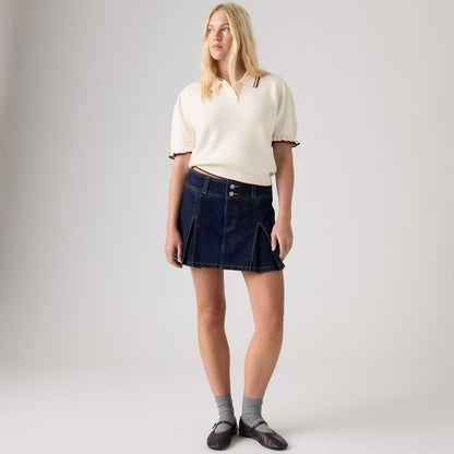 Thumbnail 1 - Levi's® Women's Inverted Pleat Mini Skirt - 0089S0002