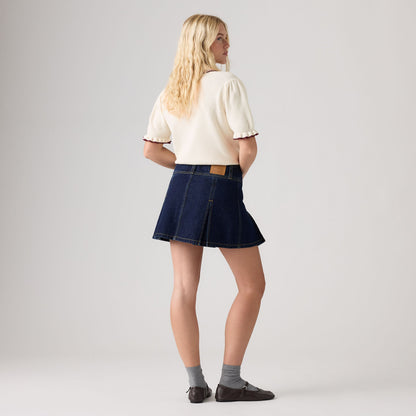 Thumbnail 2 - Levi's® Women's Inverted Pleat Mini Skirt - 0089S0002