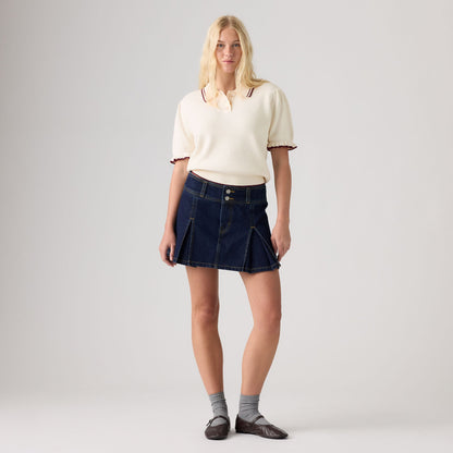 Thumbnail 3 - Levi's® Women's Inverted Pleat Mini Skirt - 0089S0002