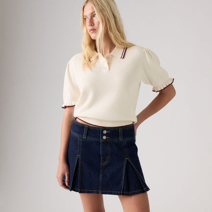 Thumbnail 5 - Levi's® Women's Inverted Pleat Mini Skirt - 0089S0002