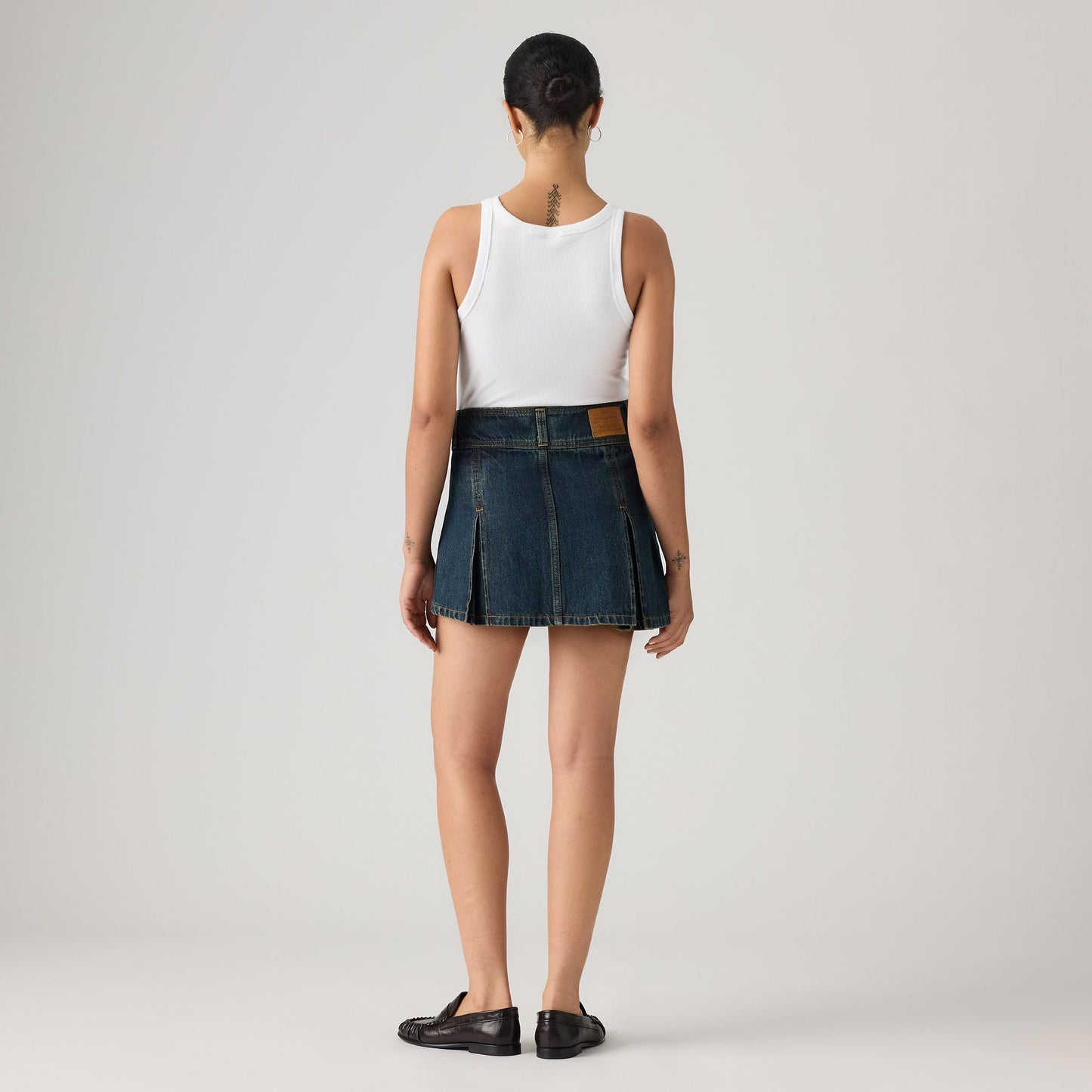 Levi's® Women's Inverted Pleat Mini Skirt