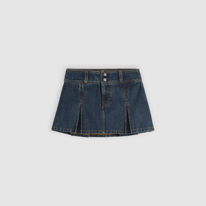 Thumbnail 6 - Levi's® Women's Inverted Pleat Mini Skirt - 0089S0004