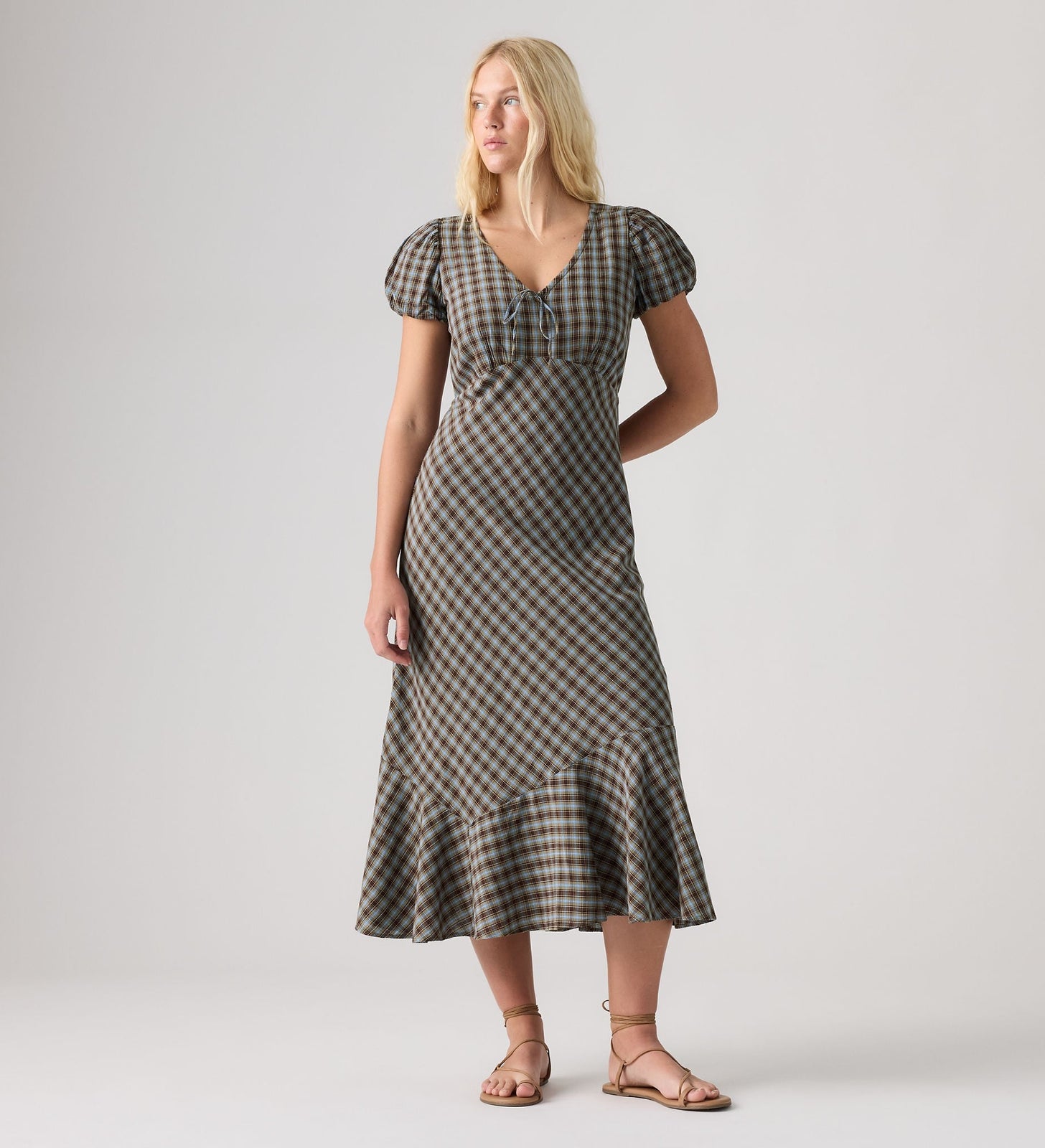 Main 3 - Levi's® Women's Lira Short-Sleeve Midi Dress - 007XQ0005