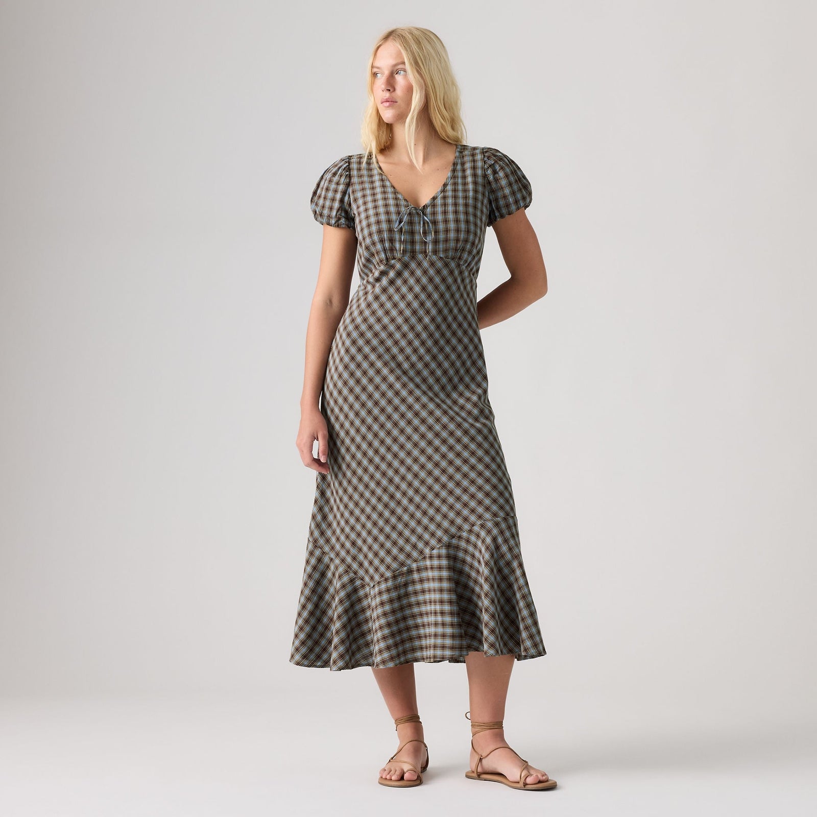 Main 3 - Levi's® Women's Lira Short-Sleeve Midi Dress - 007XQ0005