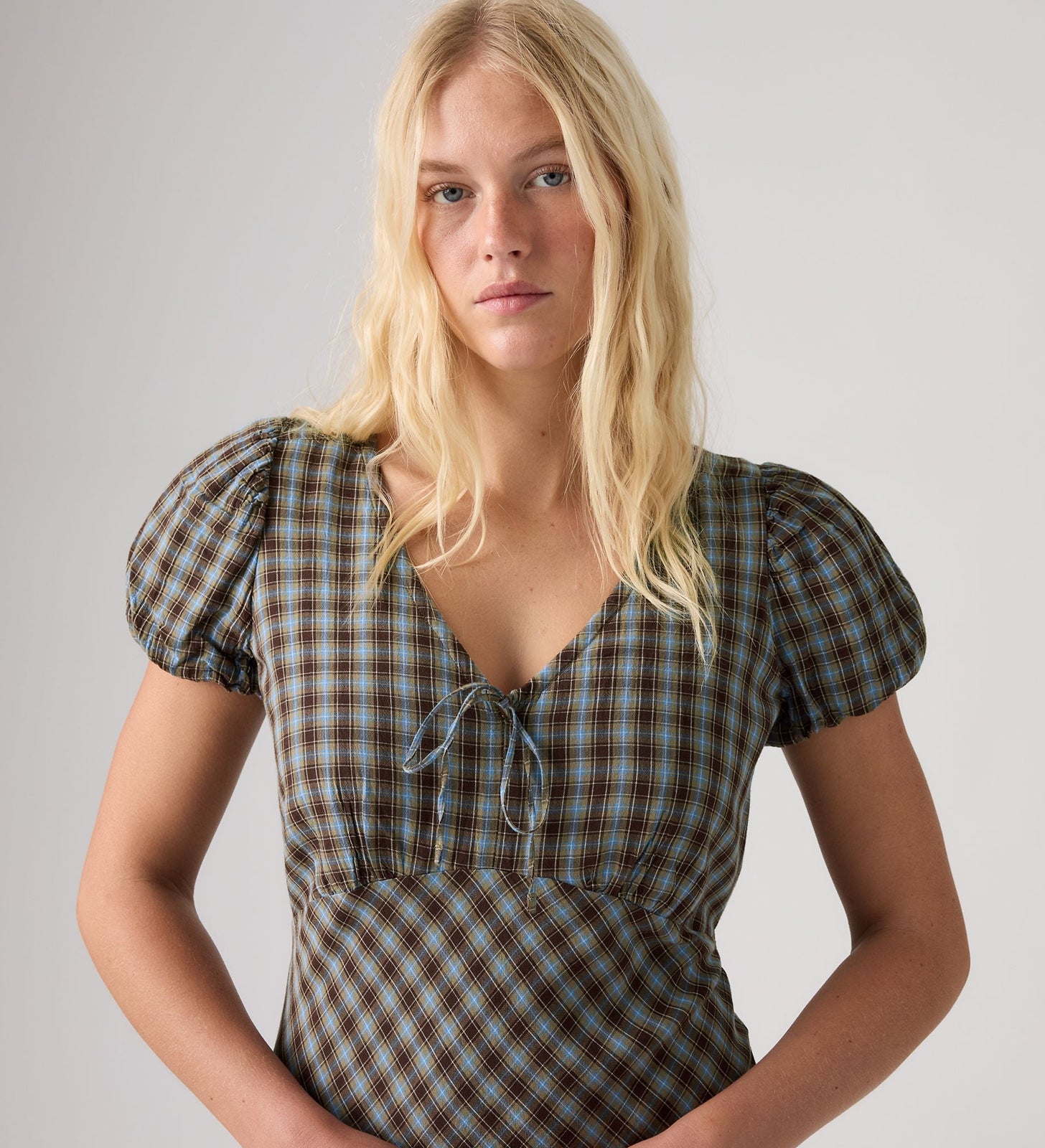 Main 4 - Levi's® Women's Lira Short-Sleeve Midi Dress - 007XQ0005