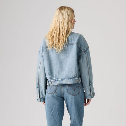 Thumbnail 2 - Levi's® Women's Loose Crop Trucker Jacket - 0089L0004