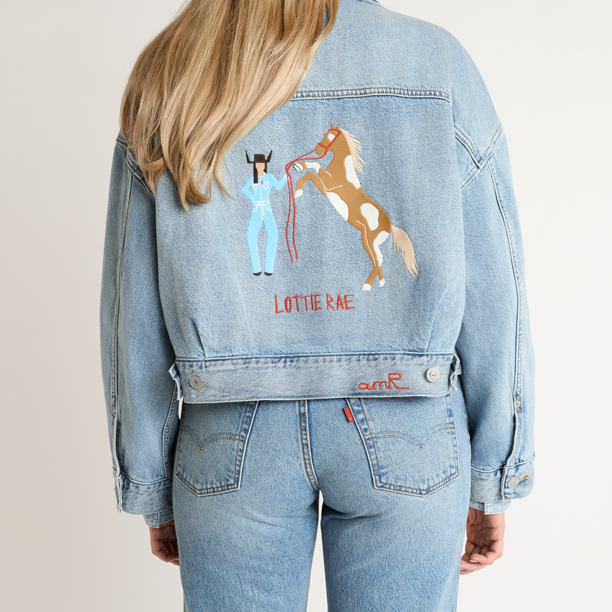 Levi's® Trucker Jacket Customised by Lottie Rae