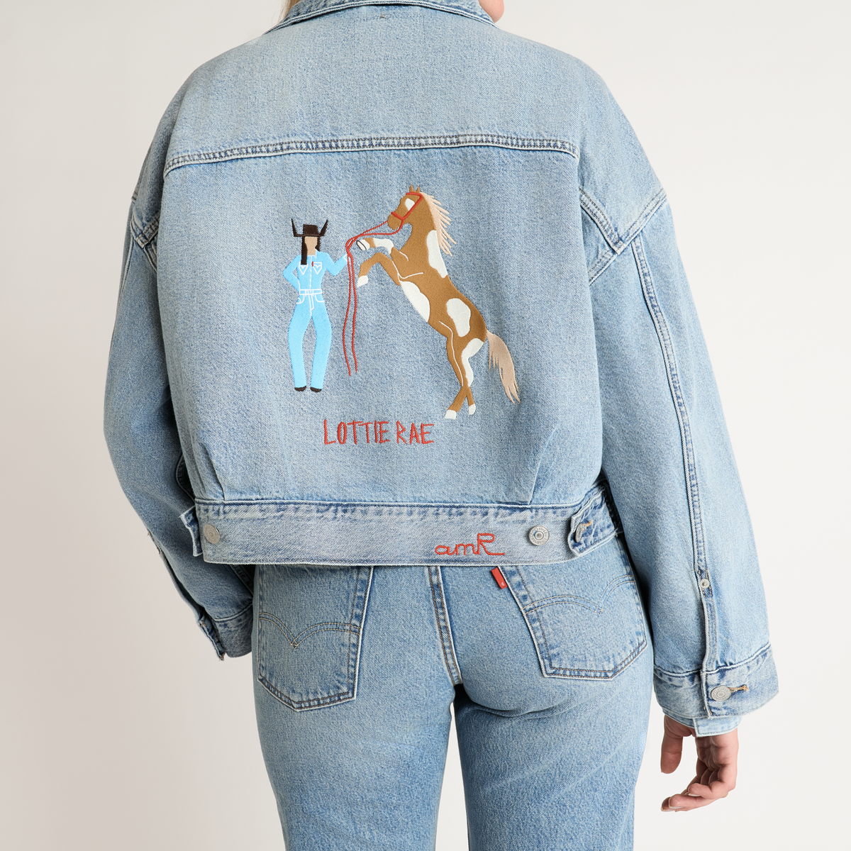 Levi's® Trucker Jacket Customised by Lottie Rae
