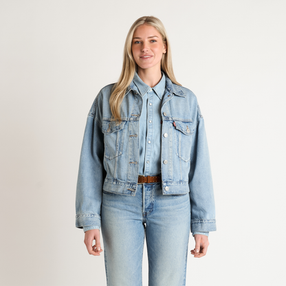 Thumbnail 4 - Levi's® Trucker Jacket Customised by Lottie Rae - 00CCS0000
