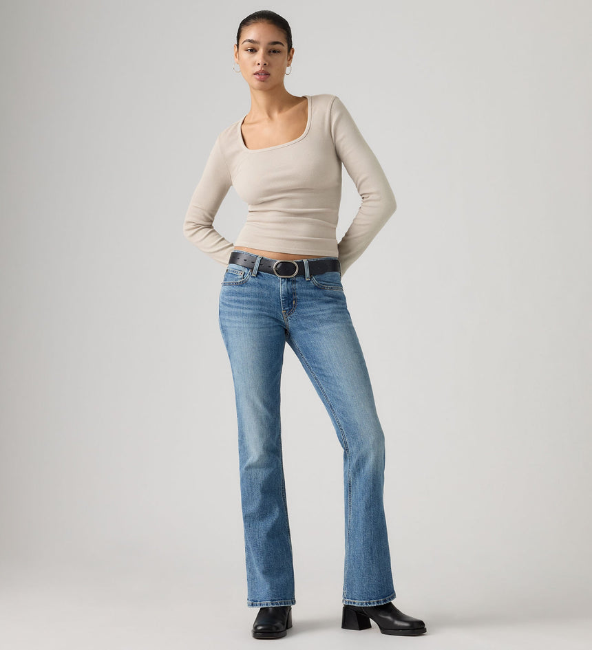 Main 4 - Levi's® Women's Low Slim Boot Jeans - 006KC0002