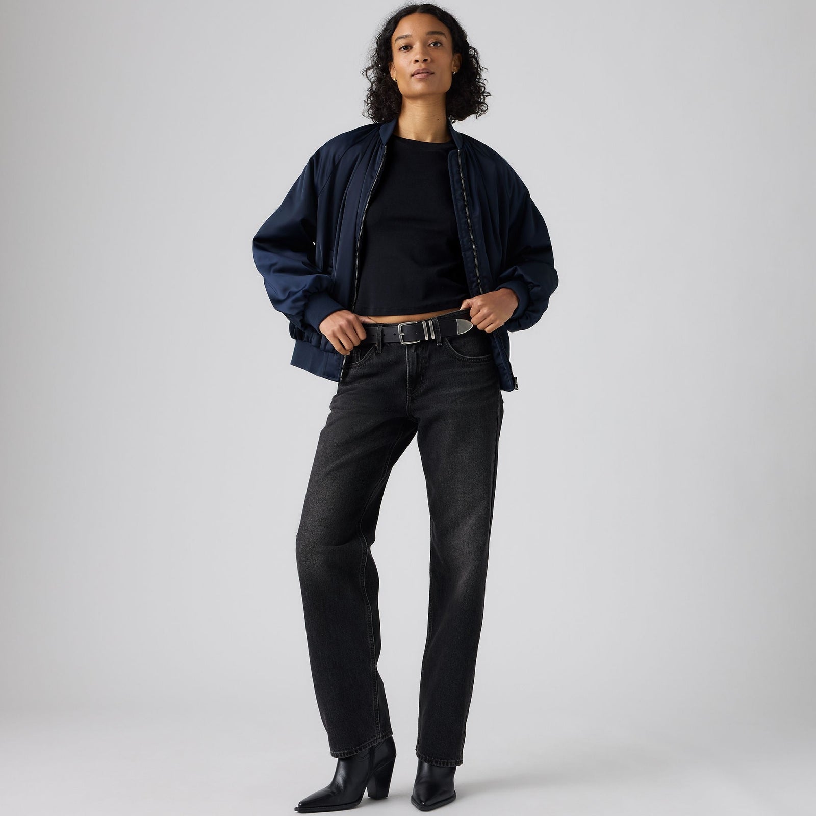 Main 1 - Levi's® Women's Low Straight Jeans - 0083P0008