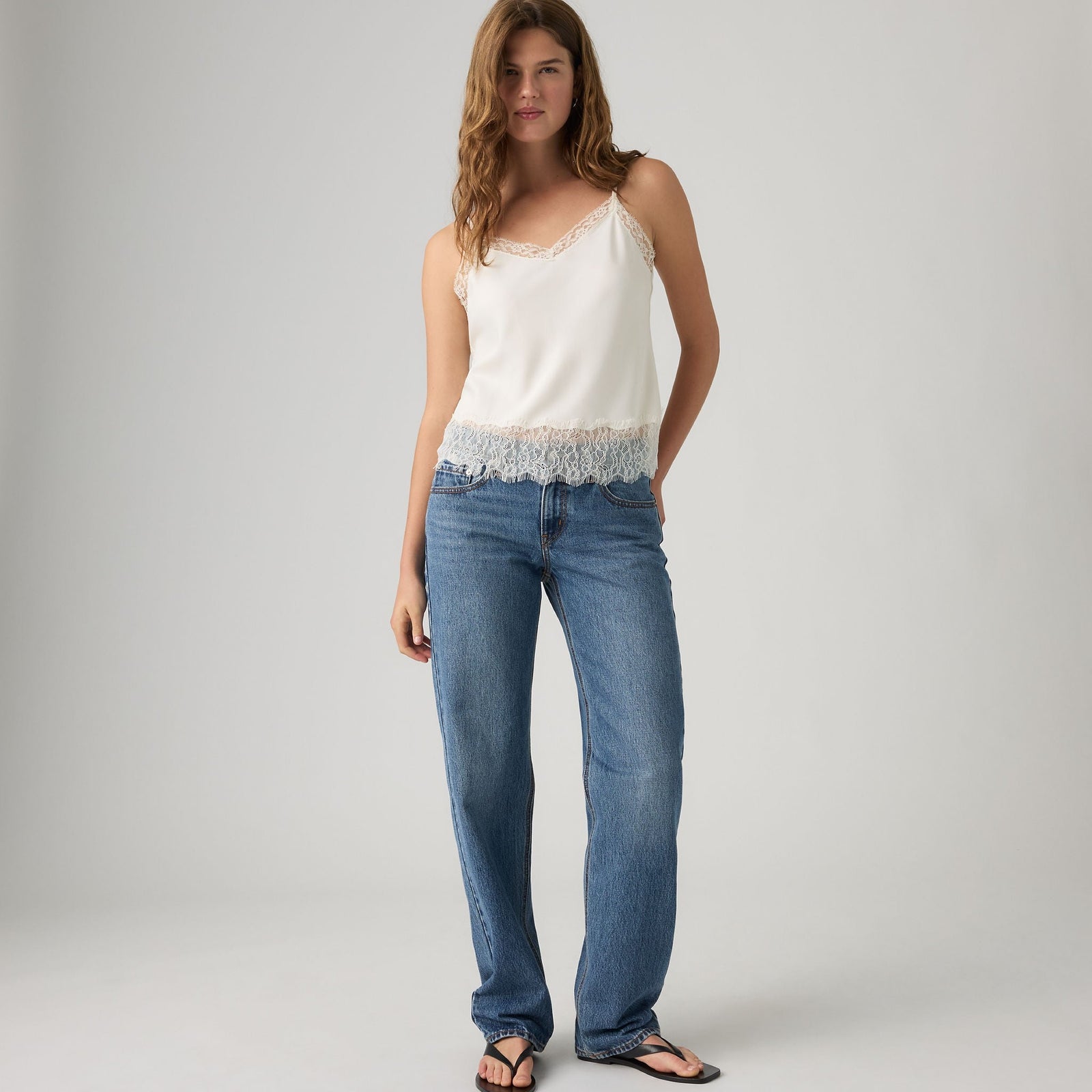 Main 1 - Levi's® Women's Low Straight Jeans - 0083P0010