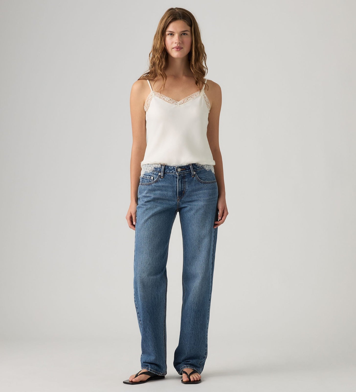 Main 3 - Levi's® Women's Low Straight Jeans - 0083P0010