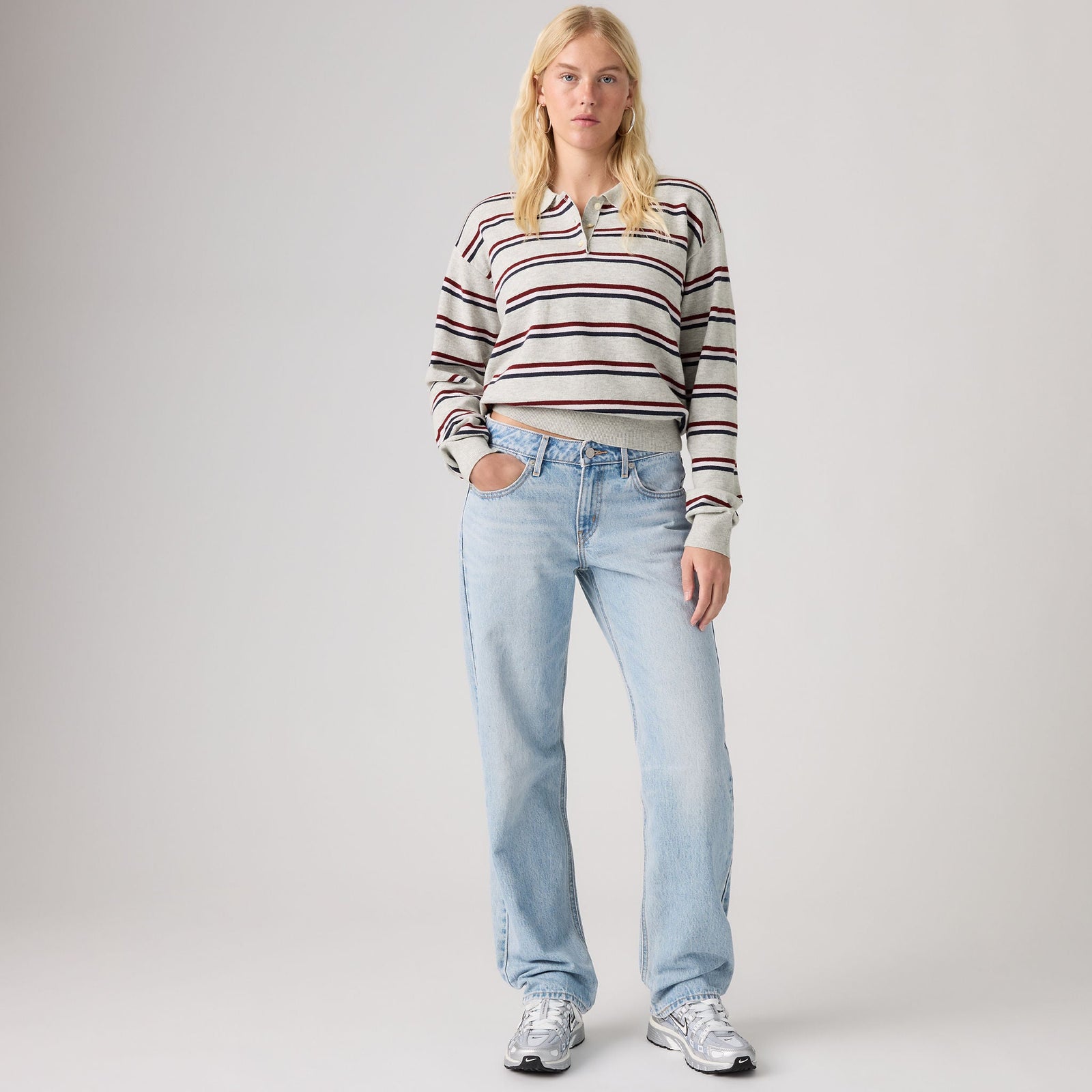 Main 1 - Levi's® Women's Low Straight Jeans - 0083P0011