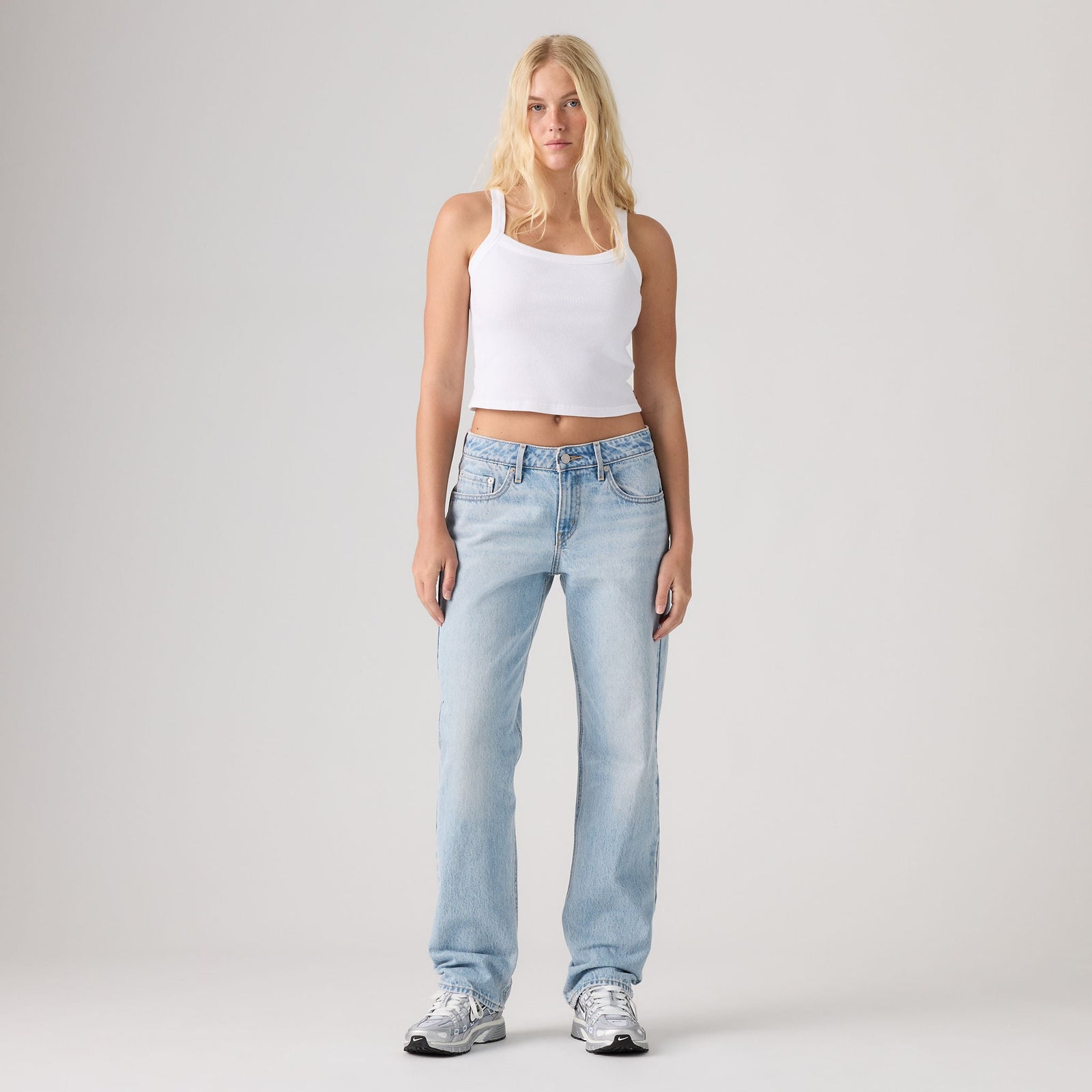 Main 3 - Levi's® Women's Low Straight Jeans - 0083P0011