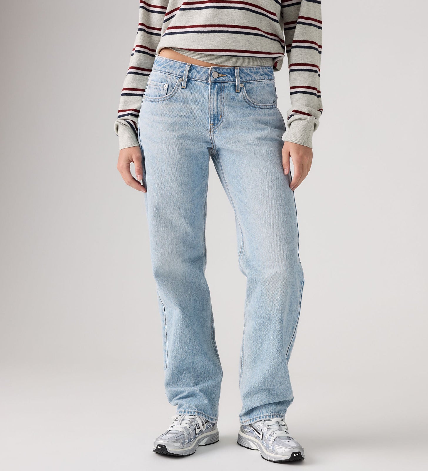 Main 5 - Levi's® Women's Low Straight Jeans - 0083P0011