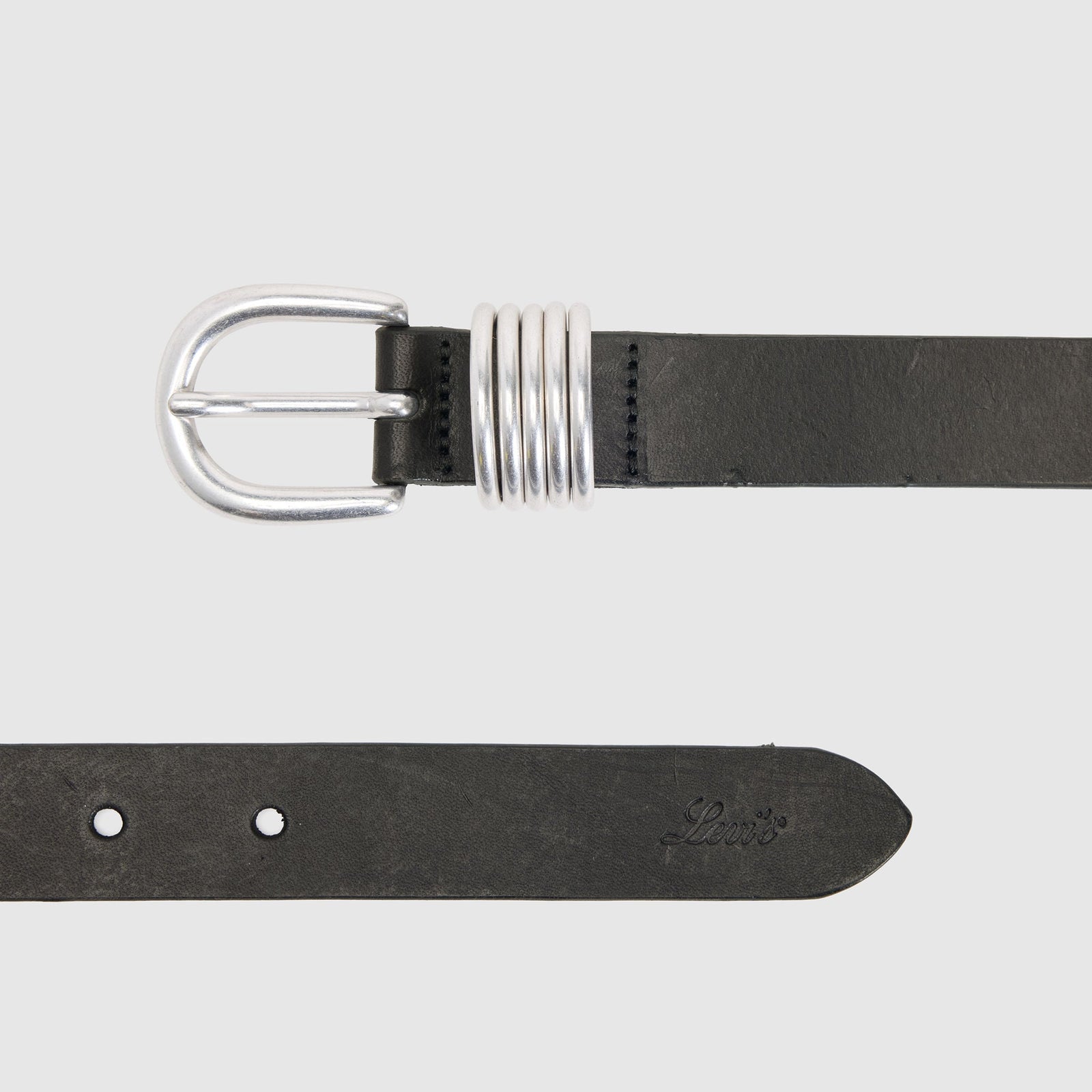 Main 4 - Levi's® Women's Lyla Ring Belt - 007ZK0000