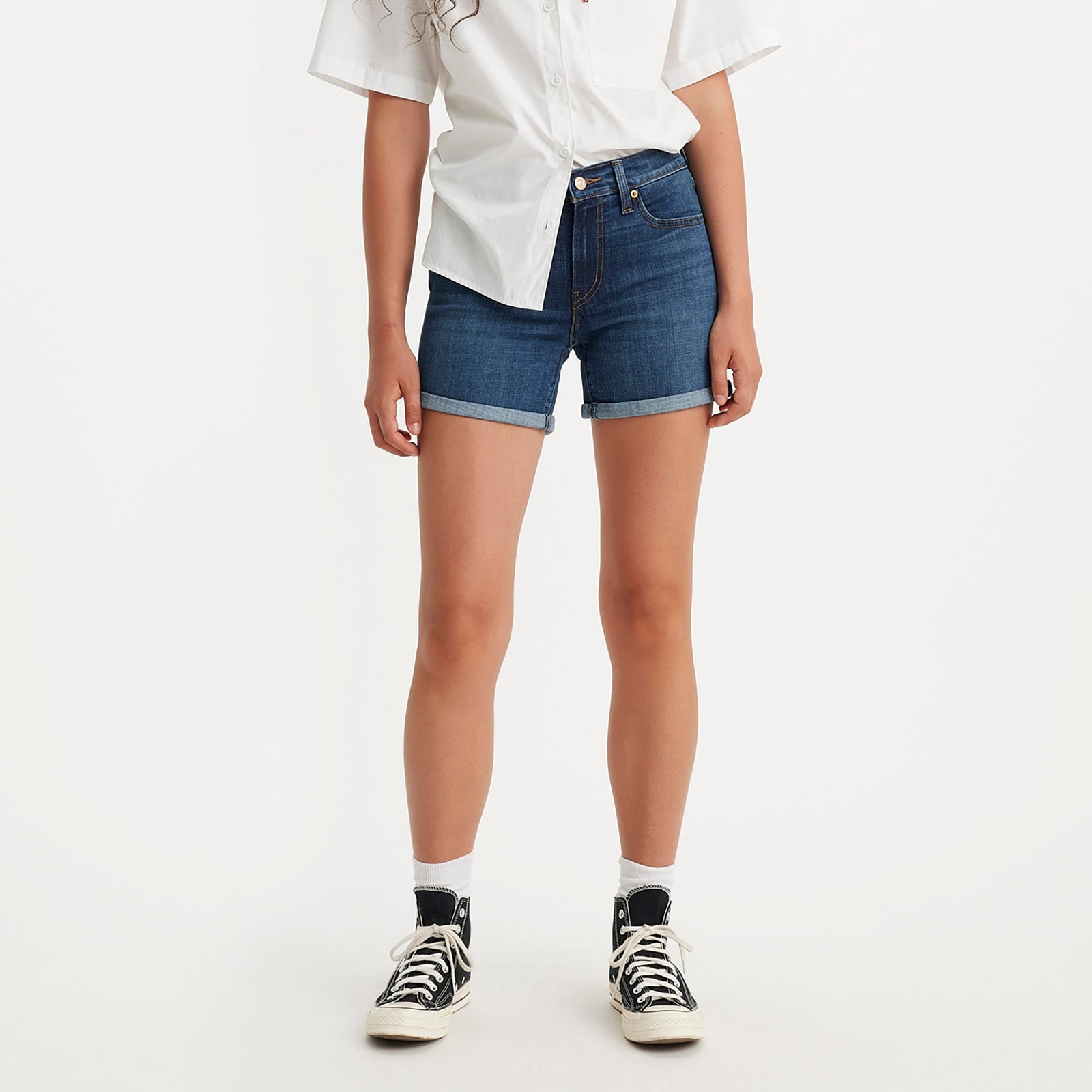 Main 2 - Levi's® Women's Mid-Length Shorts SCL - 