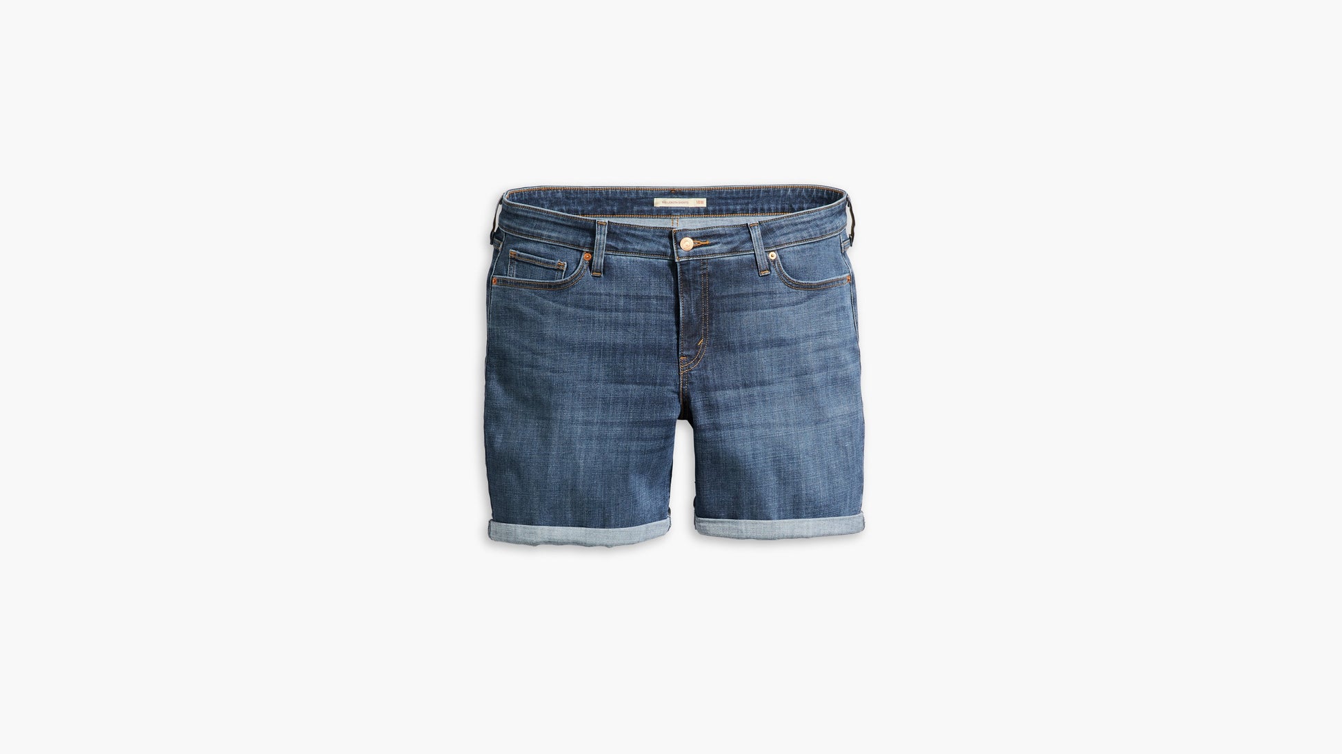 Levi's® Women's Mid-Length Shorts (Plus Size)