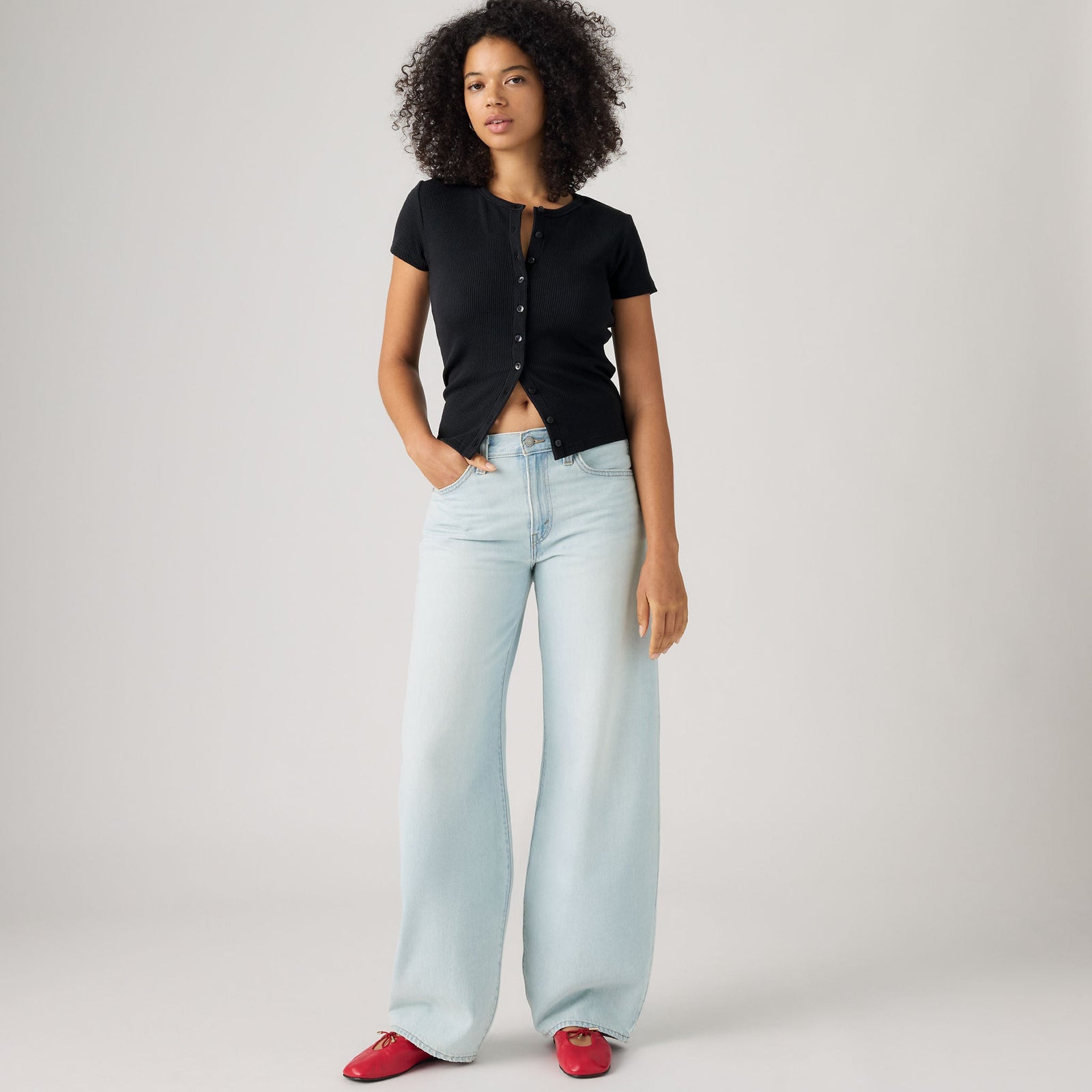 Main 4 - Levi's® Women's Middy Balloon Jeans SCL - 