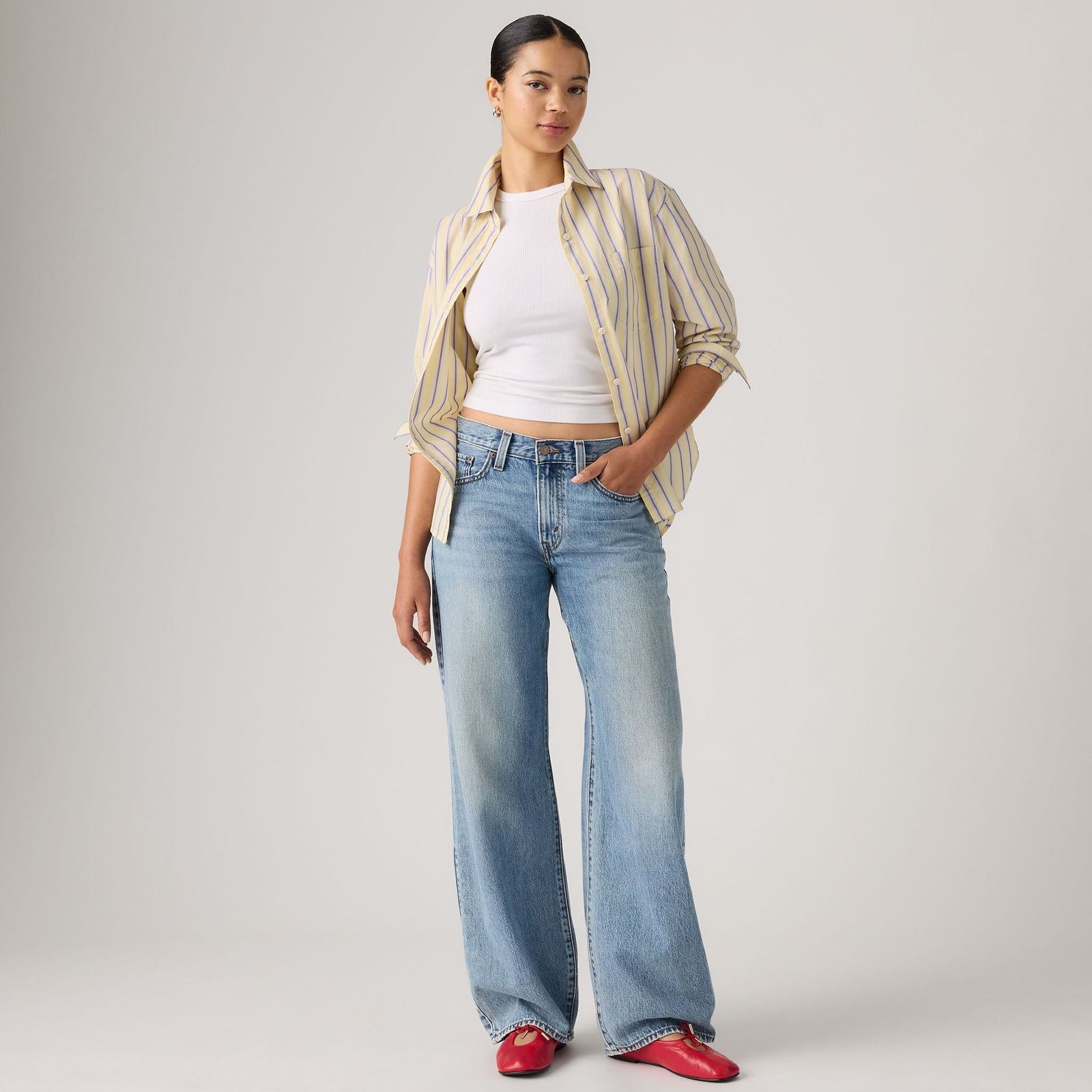 Main 1 - Levi's® Women's Middy Balloon Jeans - 0083L0008