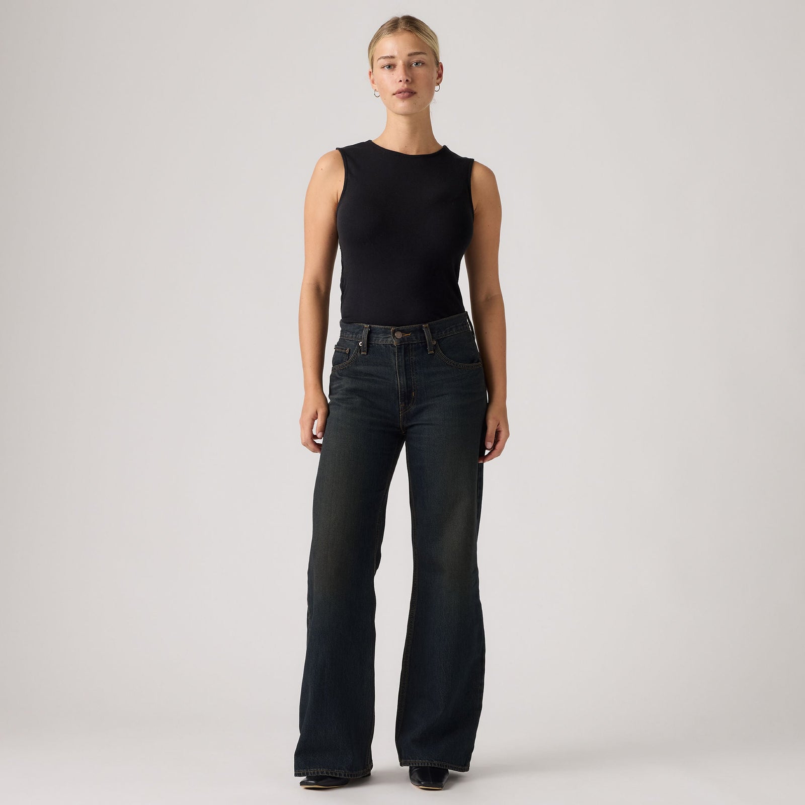 Main 3 - Levi's® Women's Middy Loose Boot Jeans - 006D10013