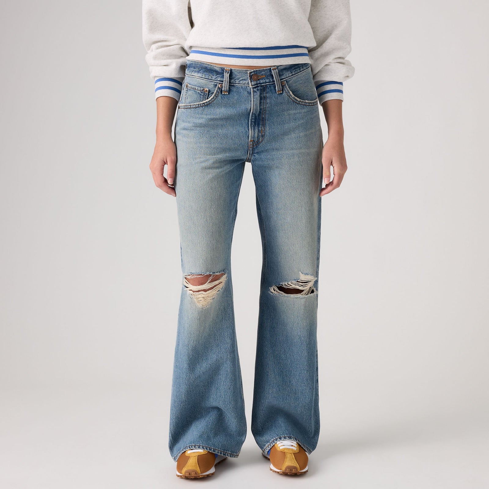 Main 5 - Levi's® Women's Middy Loose Boot Jeans - 006D10015