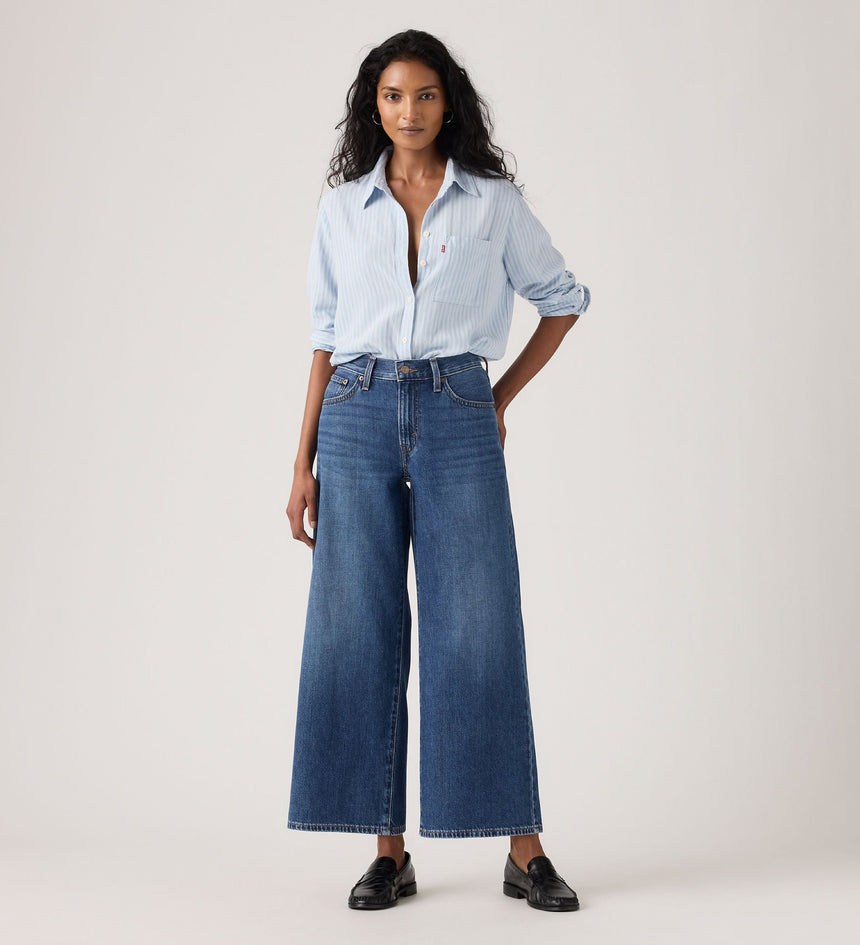 Main 1 - Levi's® Women's Middy Wide-Leg Ankle Jeans - 005D90000