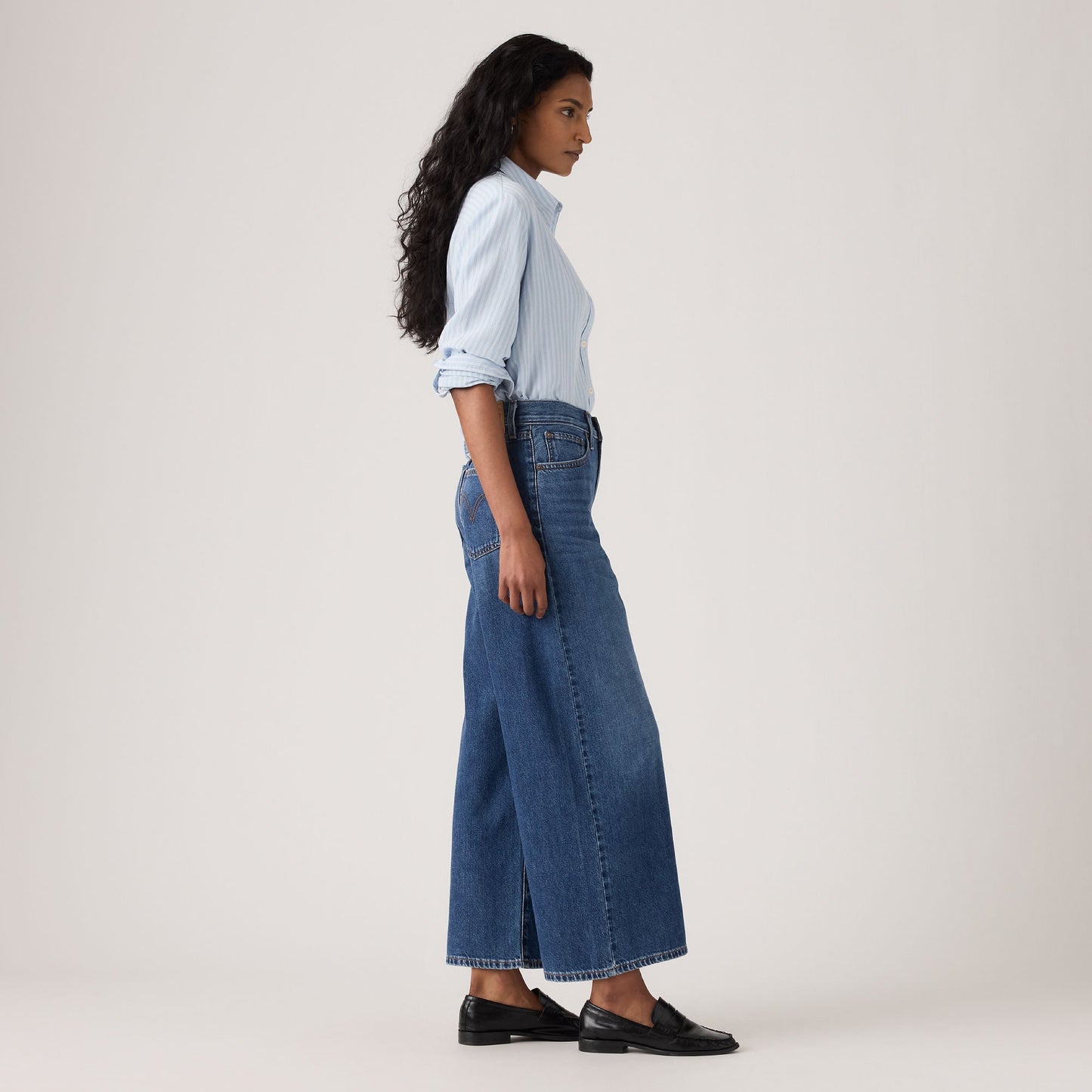 Levi's® Women's Middy Wide-Leg Ankle Jeans