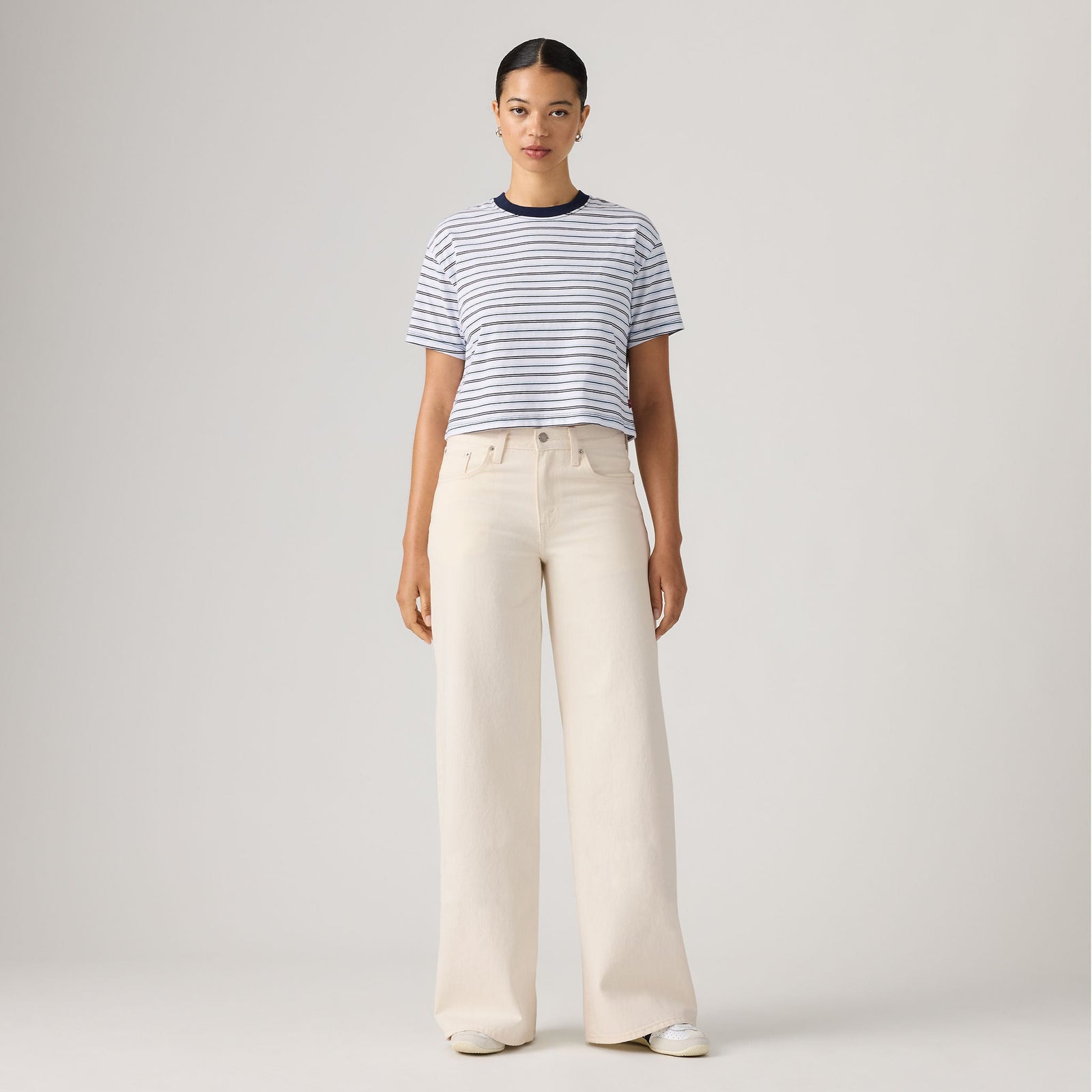 Main 3 - Levi's® Women's Middy Wide-Leg Jeans - 