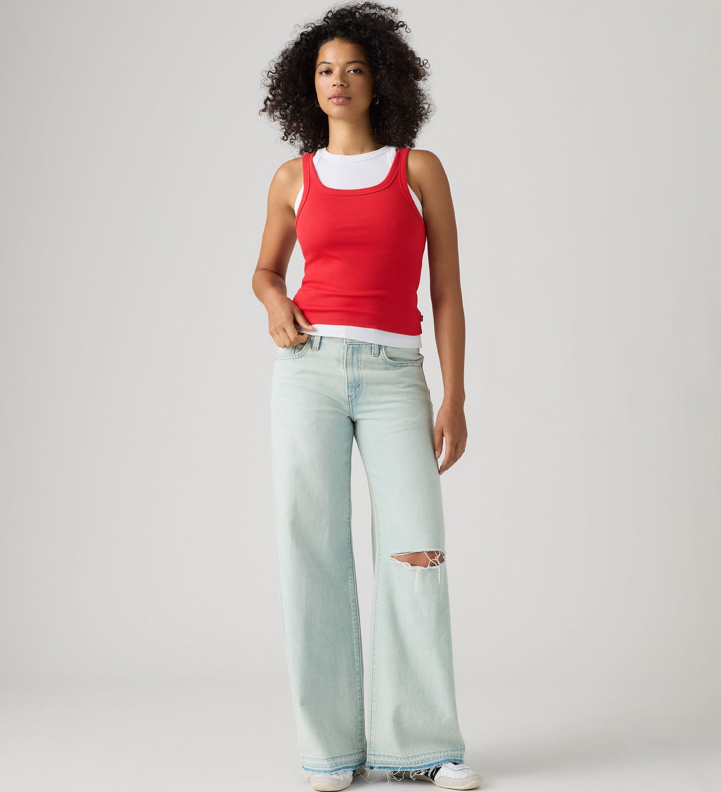 Main 1 - Levi's® Women's Middy Wide-Leg Jeans - 0081Z0009
