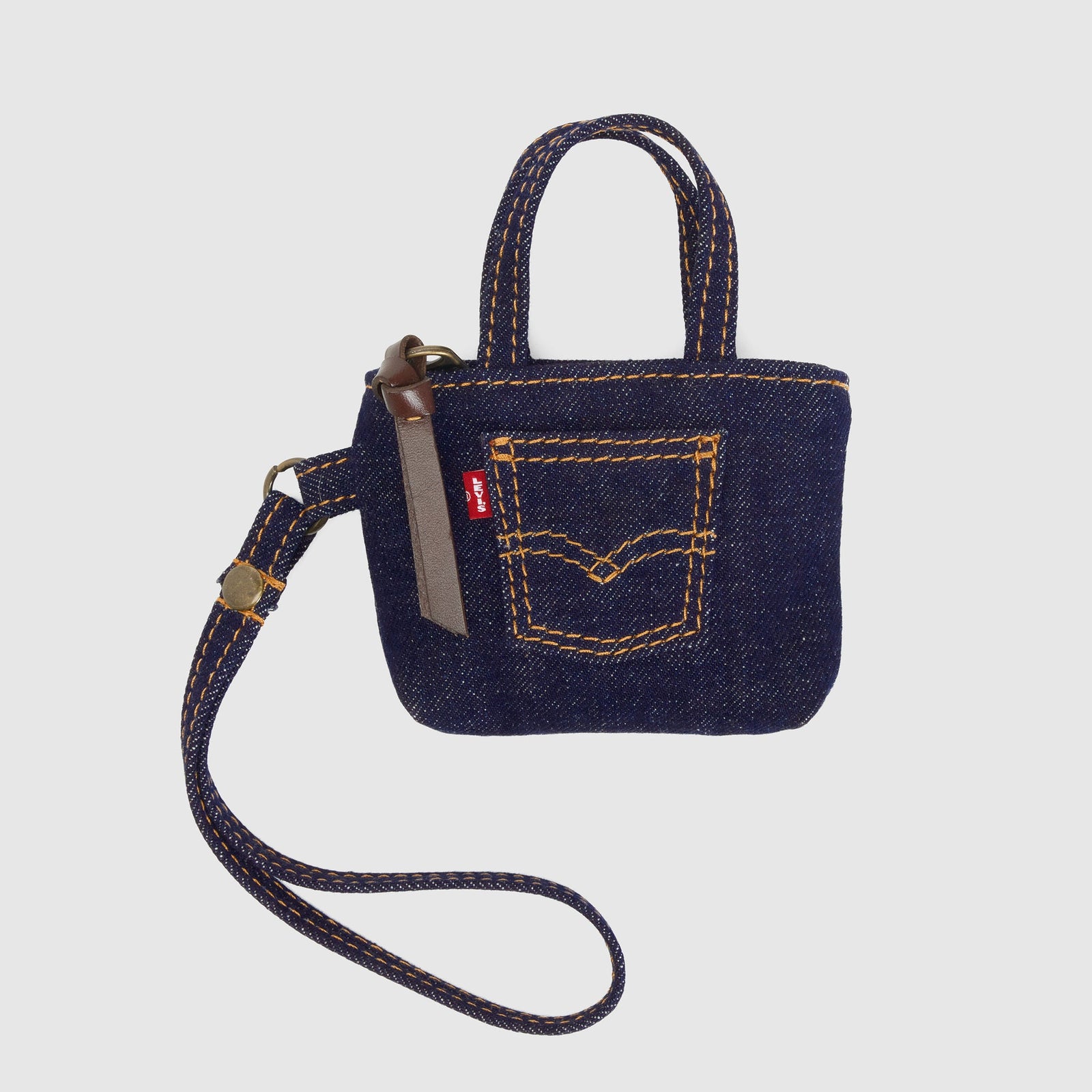 Main 3 - Levi's® Women's Mini Back Pocket Tote Charm - 0080A0000