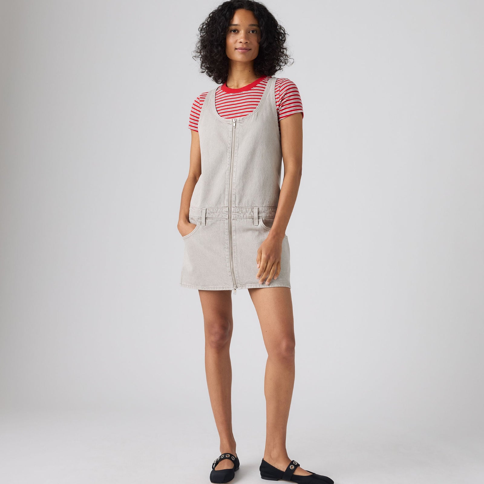 Main 1 - Levi's® Women's Mini Zip Dress SCL - 