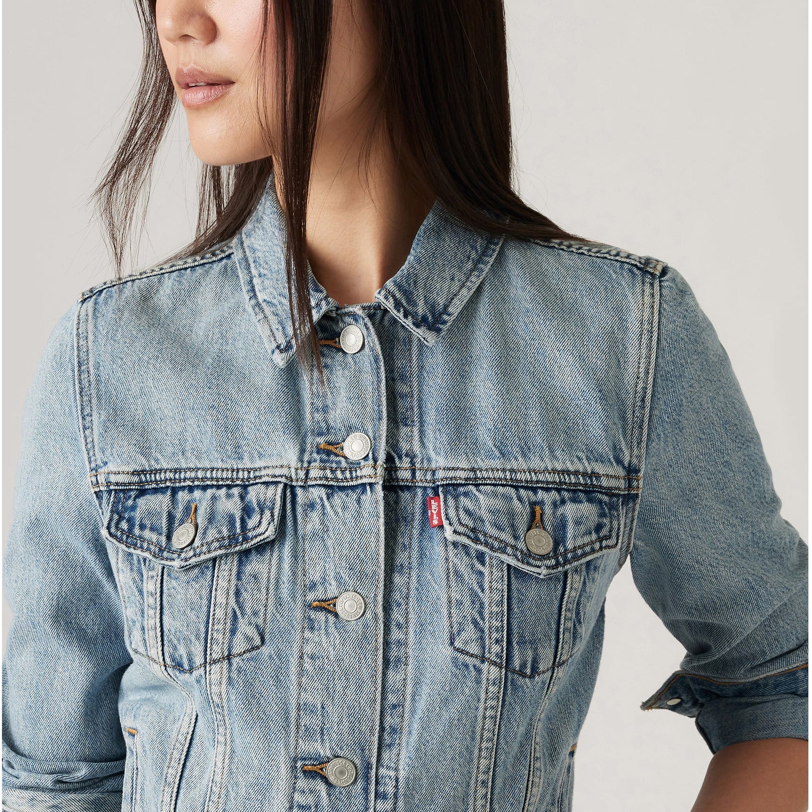 Main 4 - Levi’s® Women's Original Trucker Jacket - 299450100