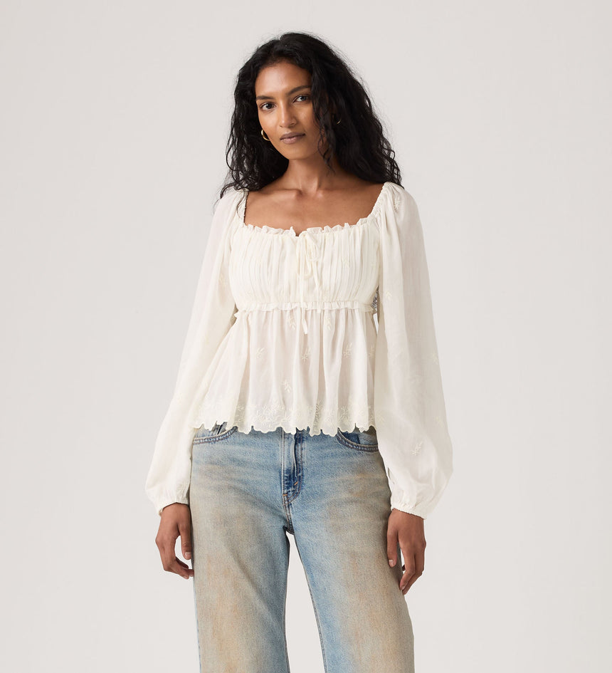 Main 1 - Levi's® Women's Ottie Long-Sleeve Blouse - 005ZT0002