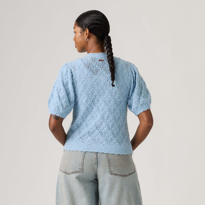 Thumbnail 2 - Levi's® Women's Pauline Pointelle Short-Sleeve Cardigan - 005A80001