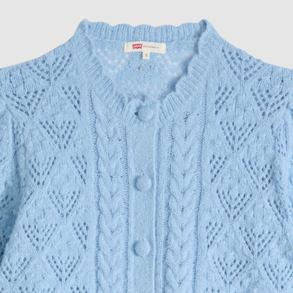 Thumbnail 6 - Levi's® Women's Pauline Pointelle Short-Sleeve Cardigan - 005A80001