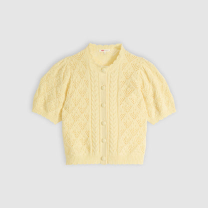 Thumbnail 5 - Levi's® Women's Pauline Pointelle Short-Sleeve Cardigan - 005A80002