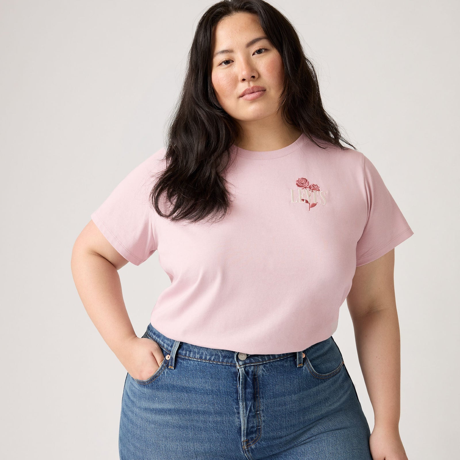 Main 1 - Levi's® Women's Perfect T-Shirt (Plus Size) - 357900461