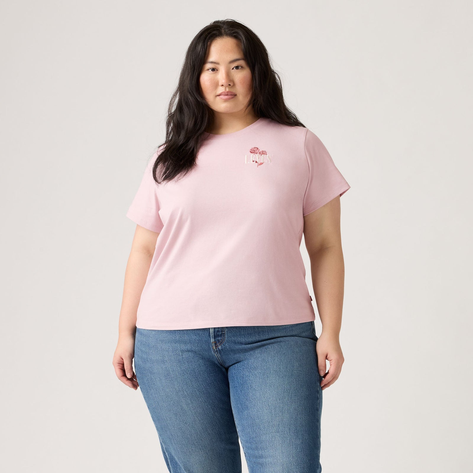 Main 3 - Levi's® Women's Perfect T-Shirt (Plus Size) - 357900461