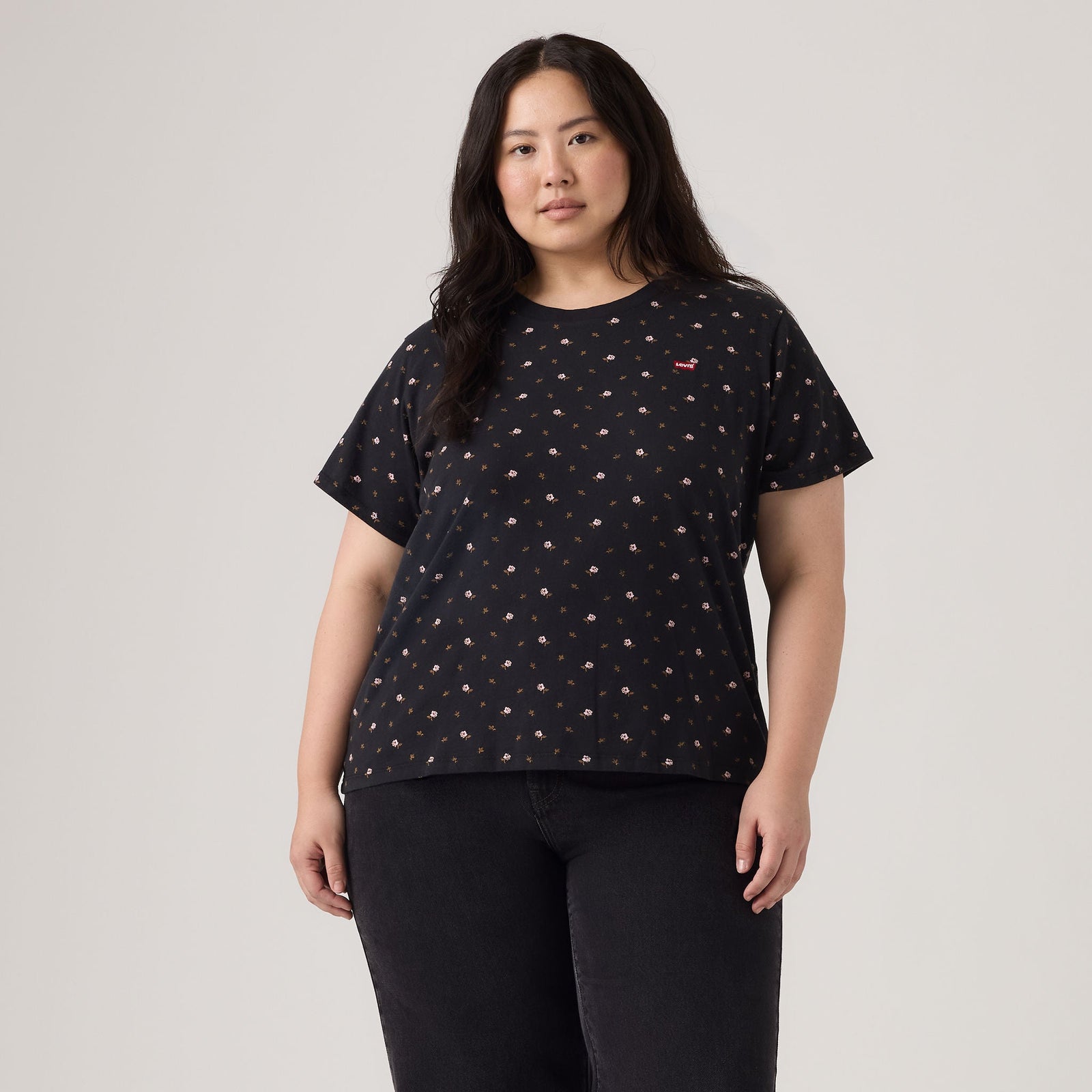 Main 3 - Levi's® Women's Perfect T-Shirt (Plus Size) - 734780067