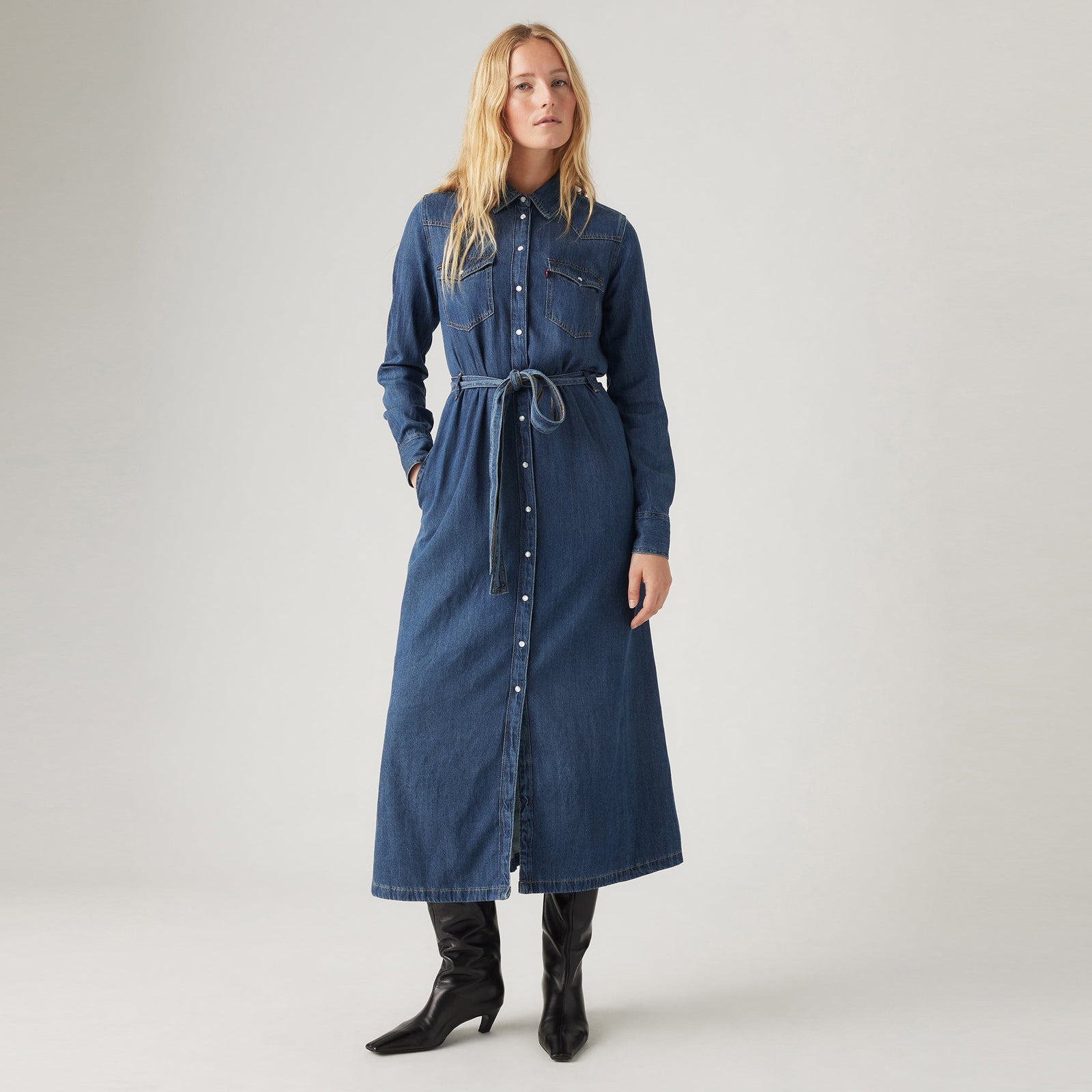 Main 1 - Levi's® Women's Quinney Denim Dress SCL - 