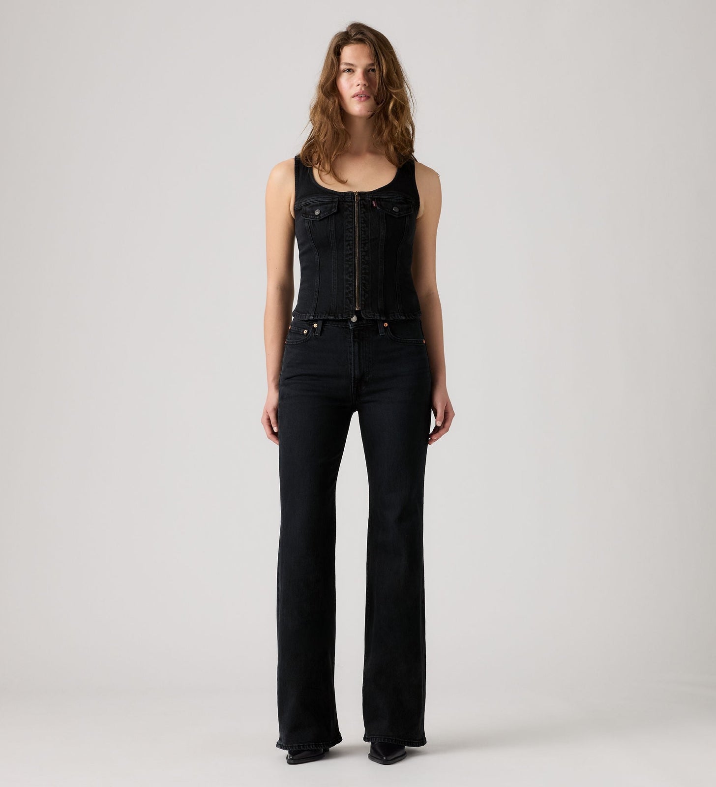 Main 3 - Levi's® Women's Ribcage Flare Jeans - 0083R0000