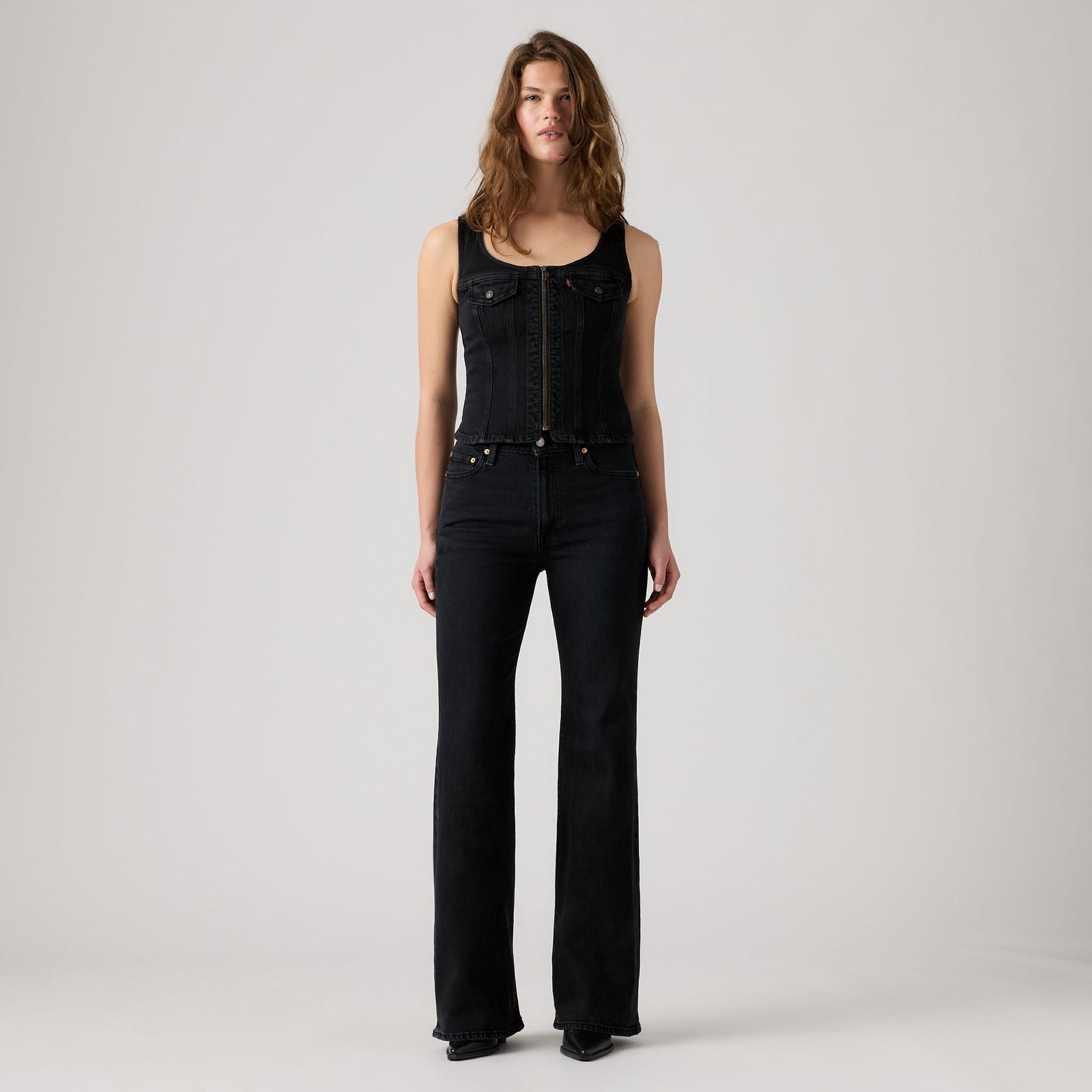 Main 3 - Levi's® Women's Ribcage Flare Jeans - 0083R0000